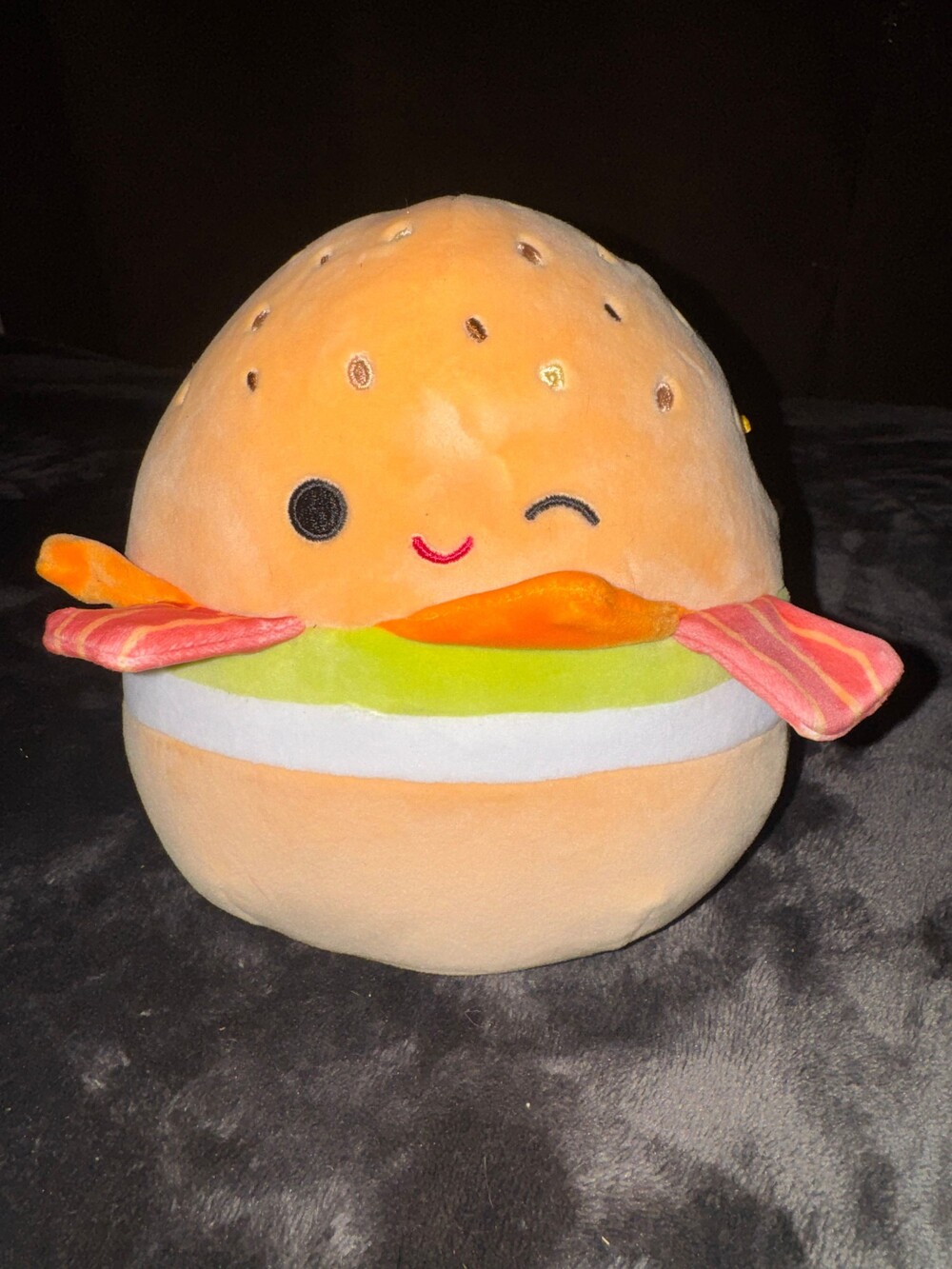 Squishmallows Geronimo The Breakfast bagel plush